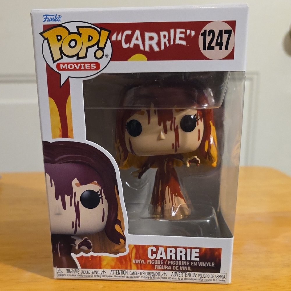 Funko Pop! Carrie Red and Brown Vinyl Figure